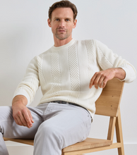 Load image into Gallery viewer, Peter Millar Dolomite Crewneck Sweater Almond
