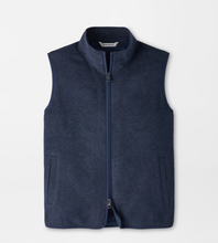Load image into Gallery viewer, Peter Millar Crown Flex Merino Vest Navy
