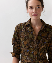 Load image into Gallery viewer, Ann Mashburn Avery Midi Corduroy Dress Woodland Print

