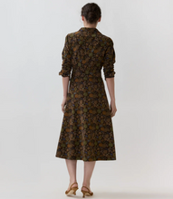 Load image into Gallery viewer, Ann Mashburn Avery Midi Corduroy Dress Woodland Print
