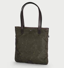 Load image into Gallery viewer, Croots Light Waxed Flat Tote
