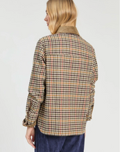 Load image into Gallery viewer, Vilagallo Houndstooth Jacket w/Removable Hood
