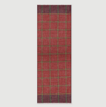 Load image into Gallery viewer, Hartford Tartan Wool Scarf Red/Grey
