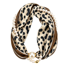Load image into Gallery viewer, Queens Designs - Luxe Pearl Scarf Necklace
