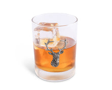 Load image into Gallery viewer, Vagabond House - Elk Head Double Old Fashion Bar Glass
