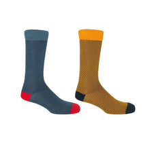 Load image into Gallery viewer, Peper Harow Socks - Lux Taylor Premium Men&#39;s Cotton Socks
