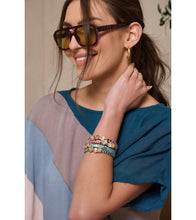 Load image into Gallery viewer, SAACHI - Bling Charm Leather Bracelet
