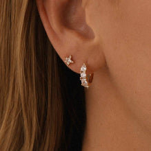 Load image into Gallery viewer, Katie Waltman Jewelry - MARQUISE SHINE HUGGIES
