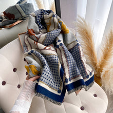 Load image into Gallery viewer, Winding River - Blue Equine Rearing Reversible Wrap
