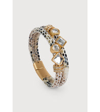 Load image into Gallery viewer, SAACHI - Bling Charm Leather Bracelet
