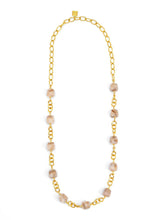 Load image into Gallery viewer, ZENZII Jewelry - Tessa Puffy Square Long Necklace
