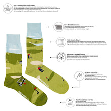 Load image into Gallery viewer, Friday Sock Co. - Men&#39;s Golf Scene Socks
