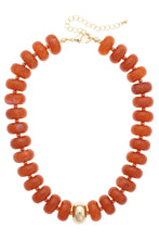 Load image into Gallery viewer, Canvas Style - San Sebastián Beaded Resin Necklace
