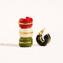 Load image into Gallery viewer, Flânerie - Arlo 18K Gold Small C Hoop Earring

