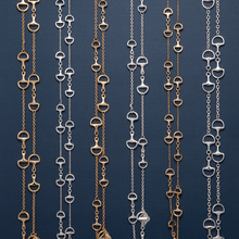 Load image into Gallery viewer, Fornash - Long Baby Horsebit Necklace
