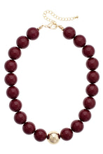 Load image into Gallery viewer, Canvas Style - Marjorie Game Day Beaded Necklace
