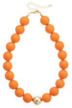 Load image into Gallery viewer, Canvas Style - Marjorie Game Day Beaded Necklace
