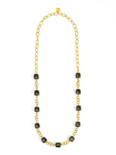 Load image into Gallery viewer, ZENZII Jewelry - Tessa Puffy Square Long Necklace
