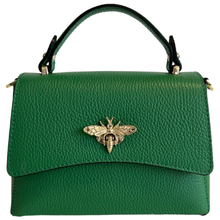 Load image into Gallery viewer, MODARNO - Women's bag in genuine leather with Bee closure
