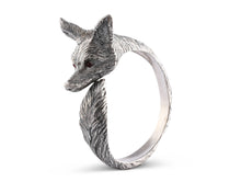 Load image into Gallery viewer, Vagabond House - Pewter Fox Napkin Ring
