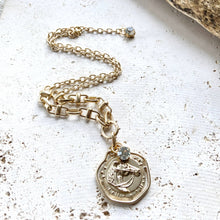 Load image into Gallery viewer, VB&amp;C Horse Coin Necklace
