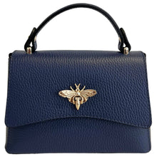 Load image into Gallery viewer, MODARNO - Women's bag in genuine leather with Bee closure
