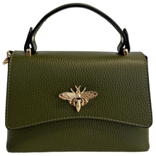 Load image into Gallery viewer, MODARNO - Women's bag in genuine leather with Bee closure
