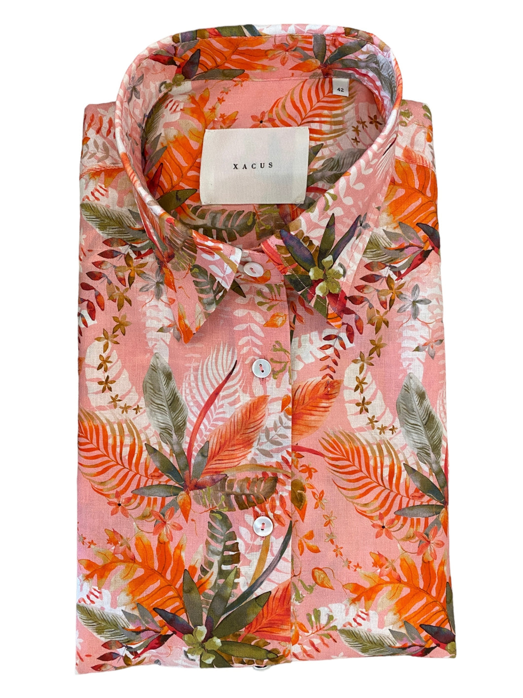 Xacus Women's Shirt - Coral Tropic