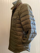 Load image into Gallery viewer, Manto Packable Nylon Quilted Shirt Jacket - Navy
