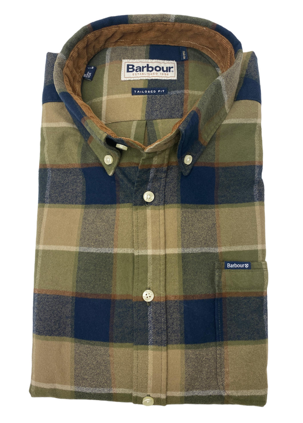 Barbour Valley Tailored Sport Shirt - Stone