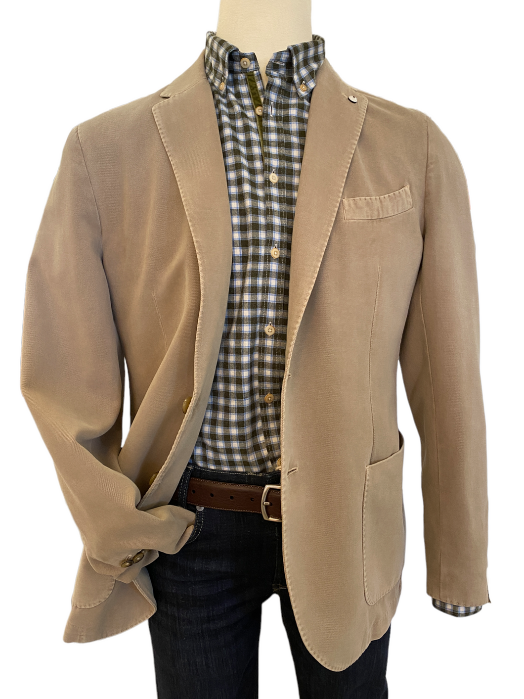 LBM Cotton Cashmere Jacket Sand