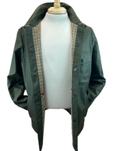 Load image into Gallery viewer, Manto Rubberized Techno Plaid Rain Jacket

