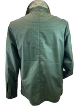 Load image into Gallery viewer, Manto Rubberized Techno Plaid Rain Jacket
