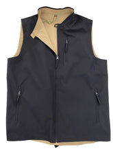 Load image into Gallery viewer, Alan Paine Lettoch Reversible Shell Vest Navy/Khaki
