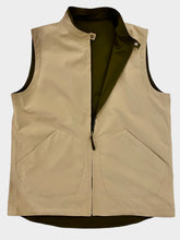 Load image into Gallery viewer, Alan Paine Lettoch Reversible Shell Vest Olive/Khaki
