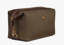 Load image into Gallery viewer, Mismo Wash Bag Kit in Canvas and Leather Trim
