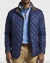 Load image into Gallery viewer, PETER MILLAR SUFFOLK QUILTED JACKET NAVY
