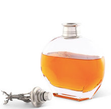 Load image into Gallery viewer, Vagabond House Standing Elk Liquor Decanter - Wide
