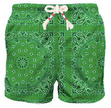 Load image into Gallery viewer, Saint Barth Swim Suit Bandana Green
