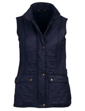 Load image into Gallery viewer, Barbour Women Wray Quilted Vest Navy
