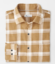 Load image into Gallery viewer, Peter Millar Shirt Mountainside Woven Sport Shirt Dune
