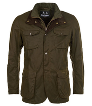 Load image into Gallery viewer, BARBOUR Ogston Wax Jacket Olive
