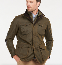 Load image into Gallery viewer, BARBOUR Ogston Wax Jacket Olive
