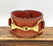 Load image into Gallery viewer, Rebecca Ray Snaffle Cuff Bracelet
