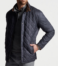 Load image into Gallery viewer, PETER MILLAR SUFFOLK QUILTED JACKET BLACK
