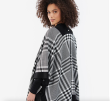 Load image into Gallery viewer, Barbour Women Neva Cape Black/White
